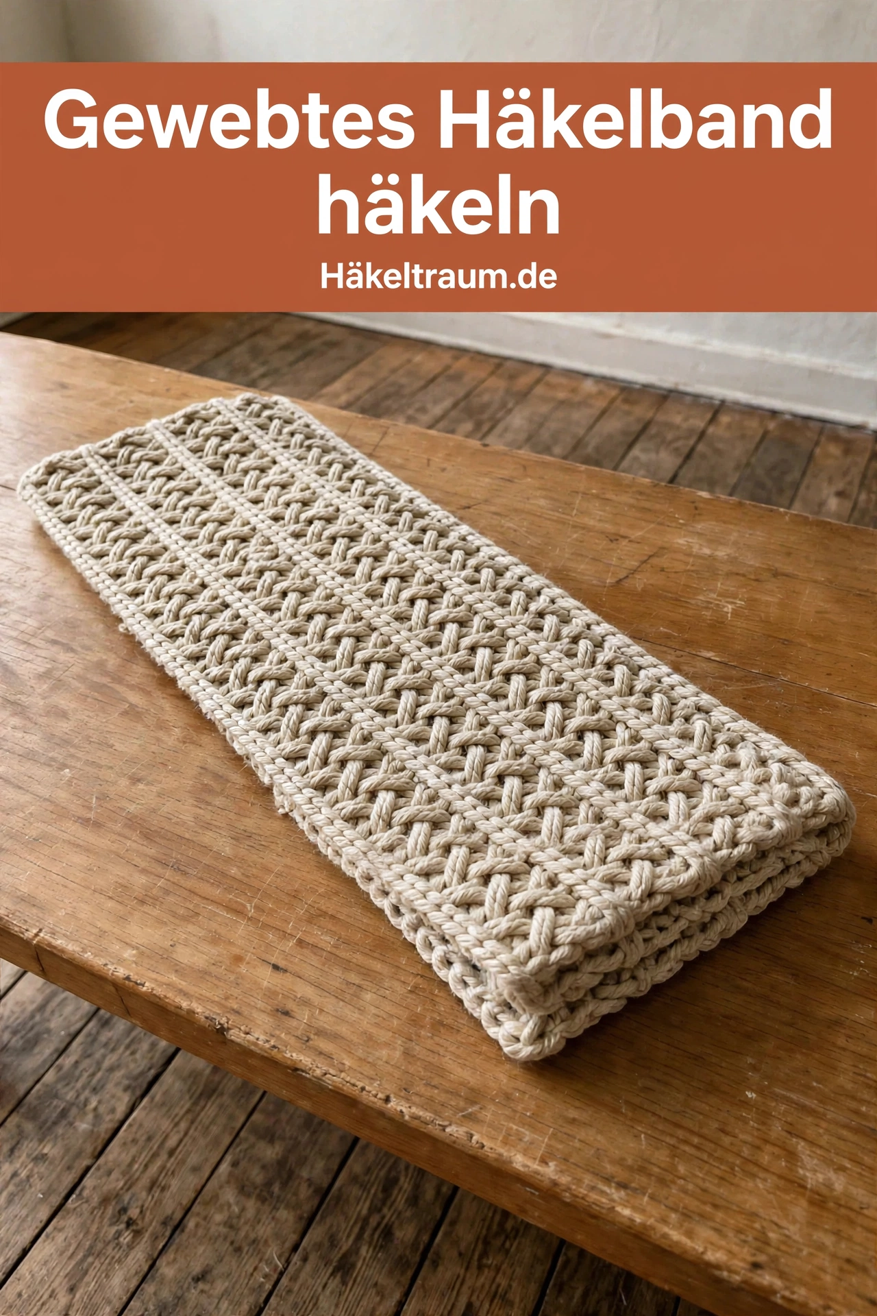 Gewebtes Häkelband