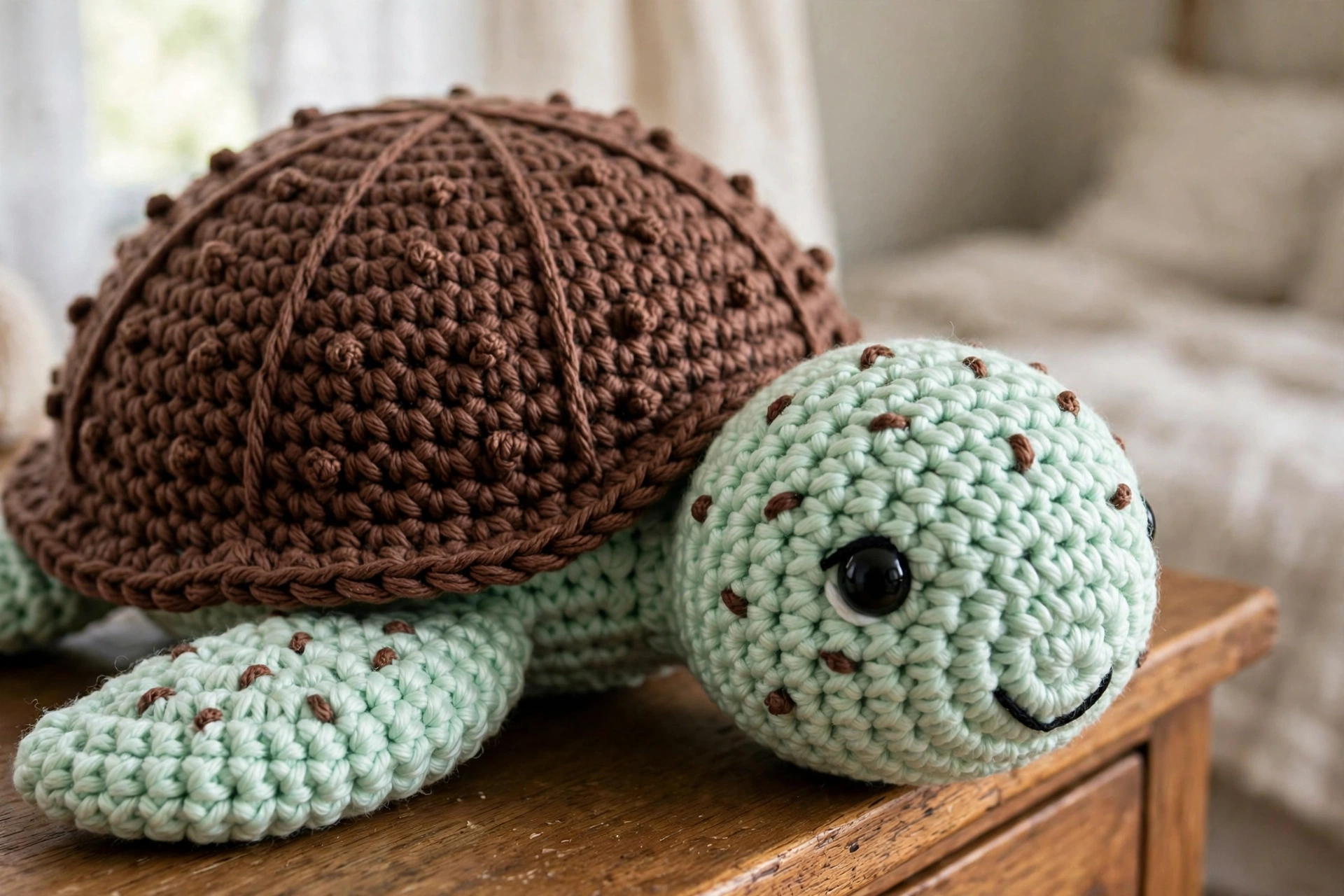 Mint-Schoko-Schildkröte Detail