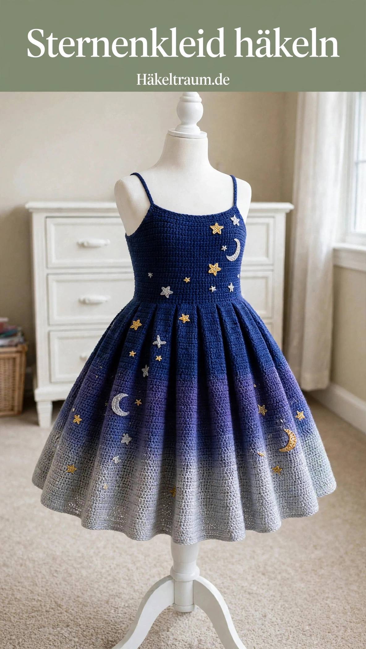 Mitternachts-Sternenkleid