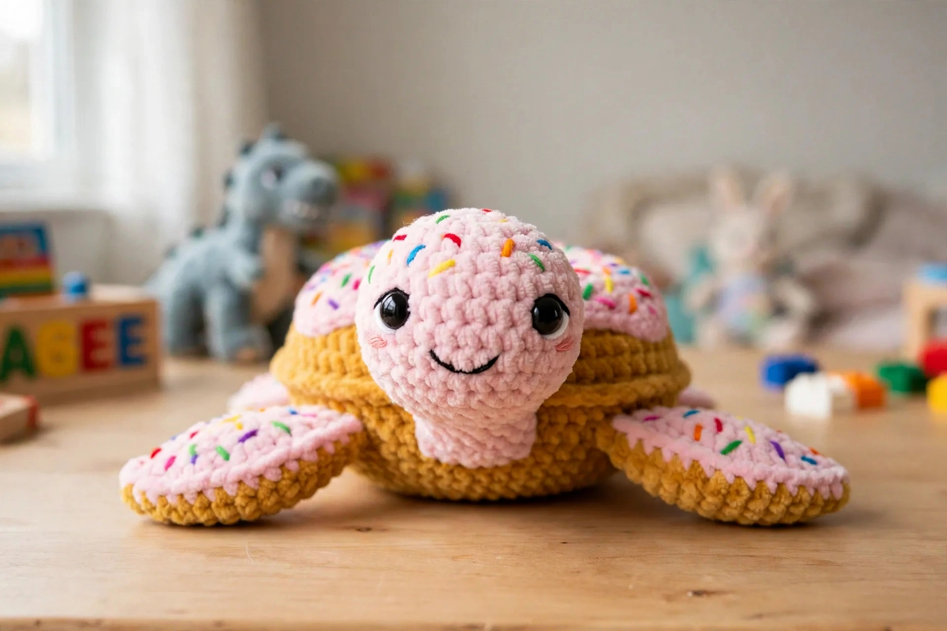 Donut-Schildkröte Detail