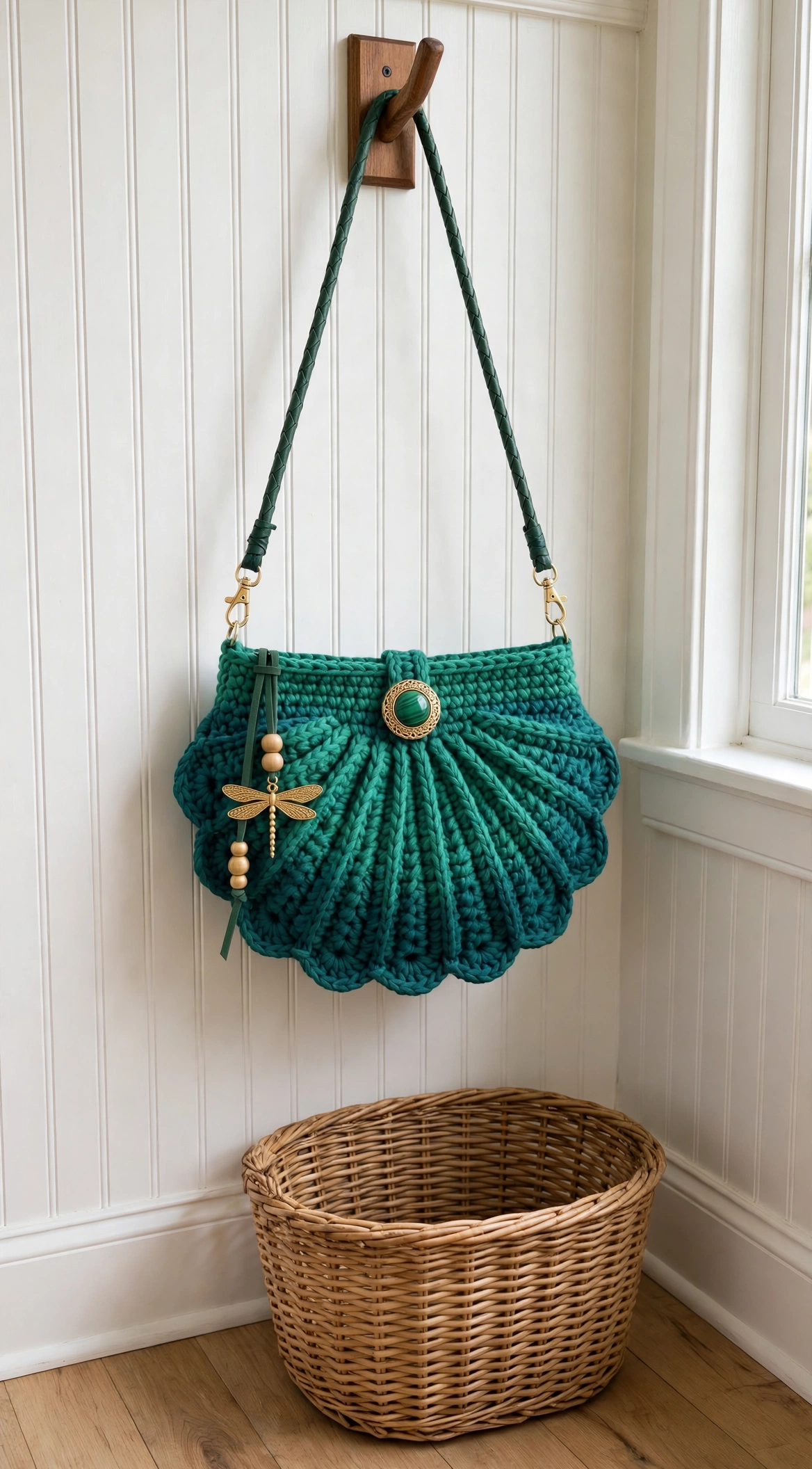 Waldjuwel Muschel-Crossbody fertig