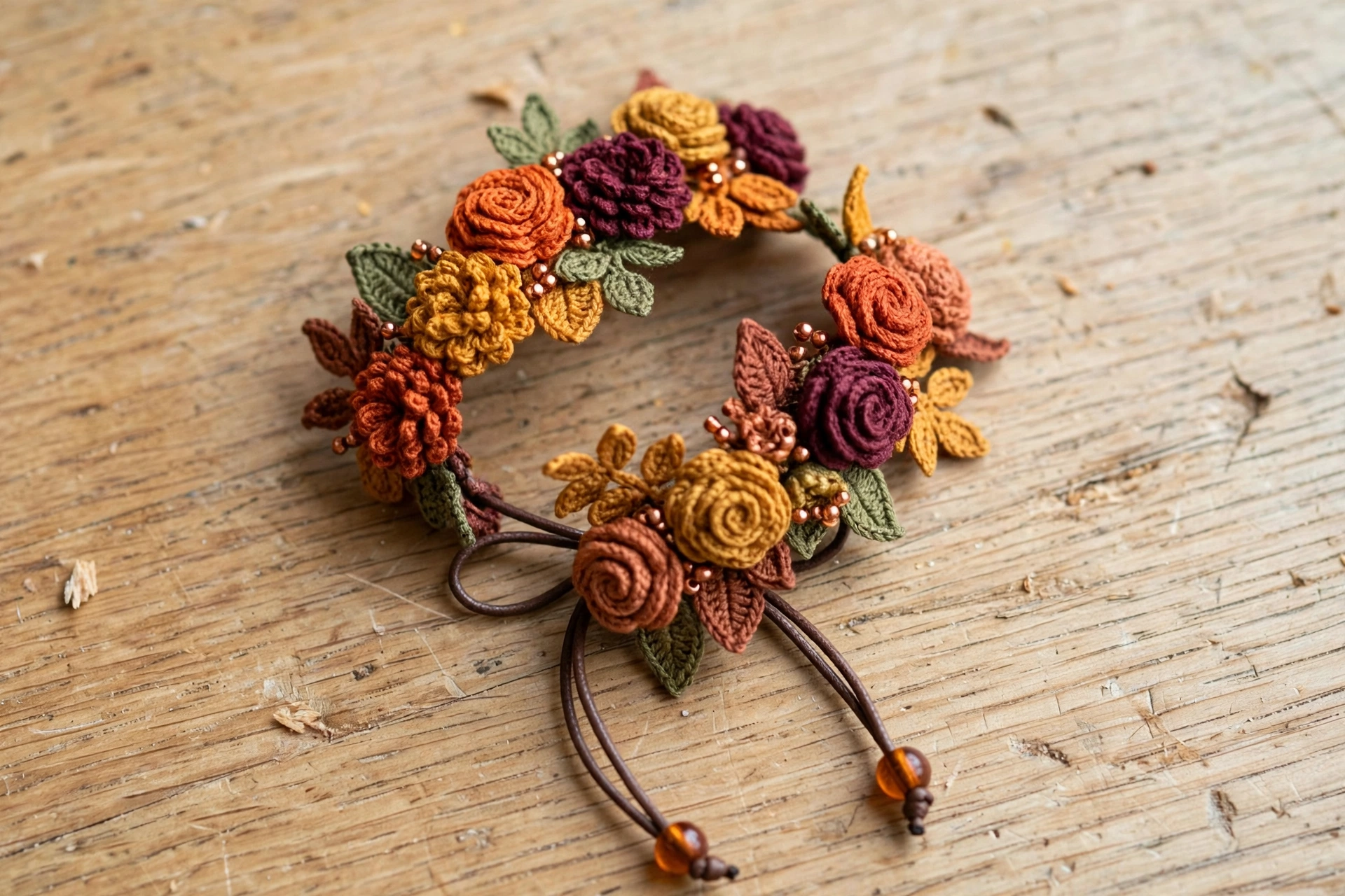 Blütenarmband Detail